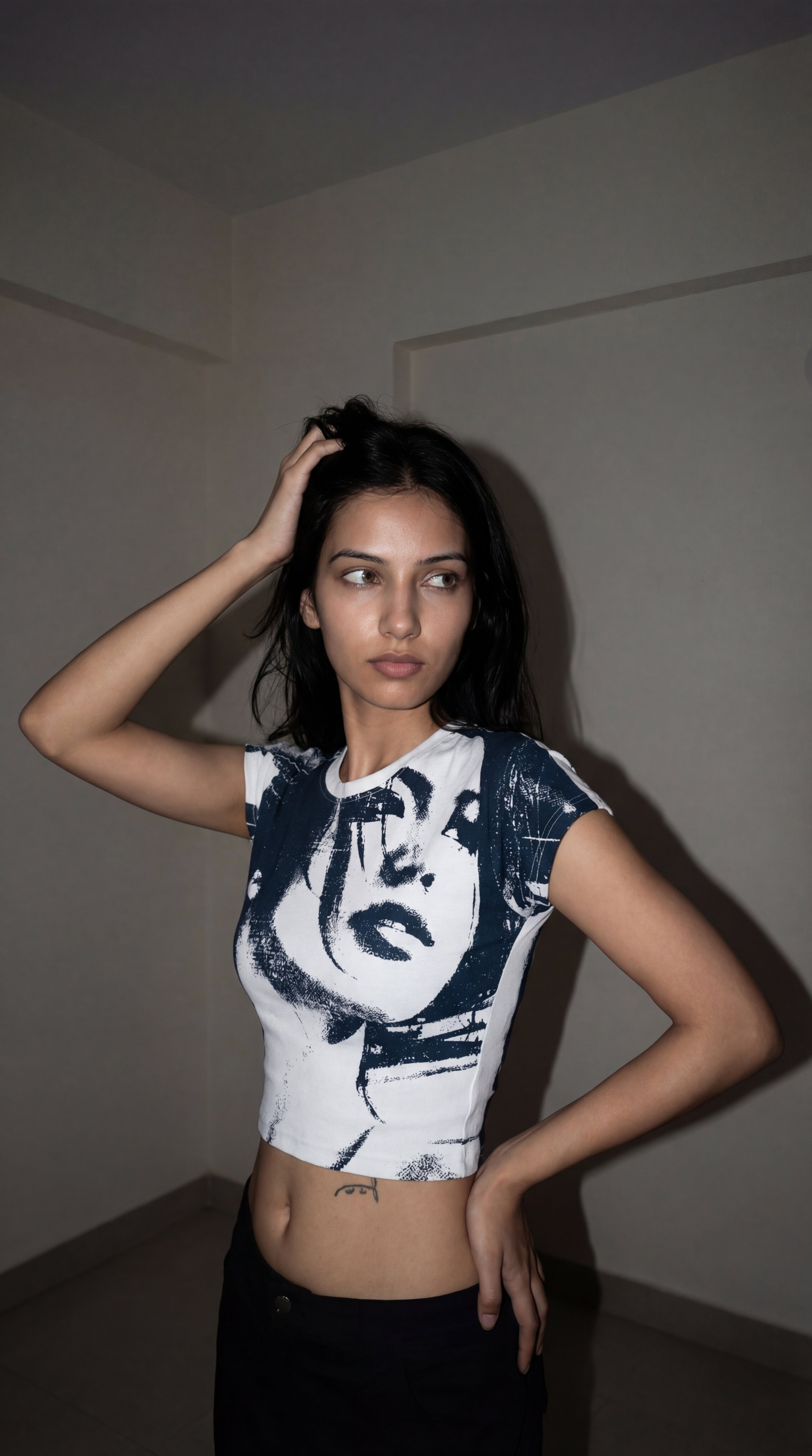 Rebel Gaze Crop Top
