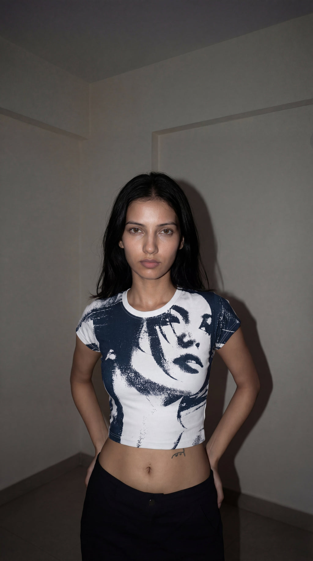 Rebel Gaze Crop Top