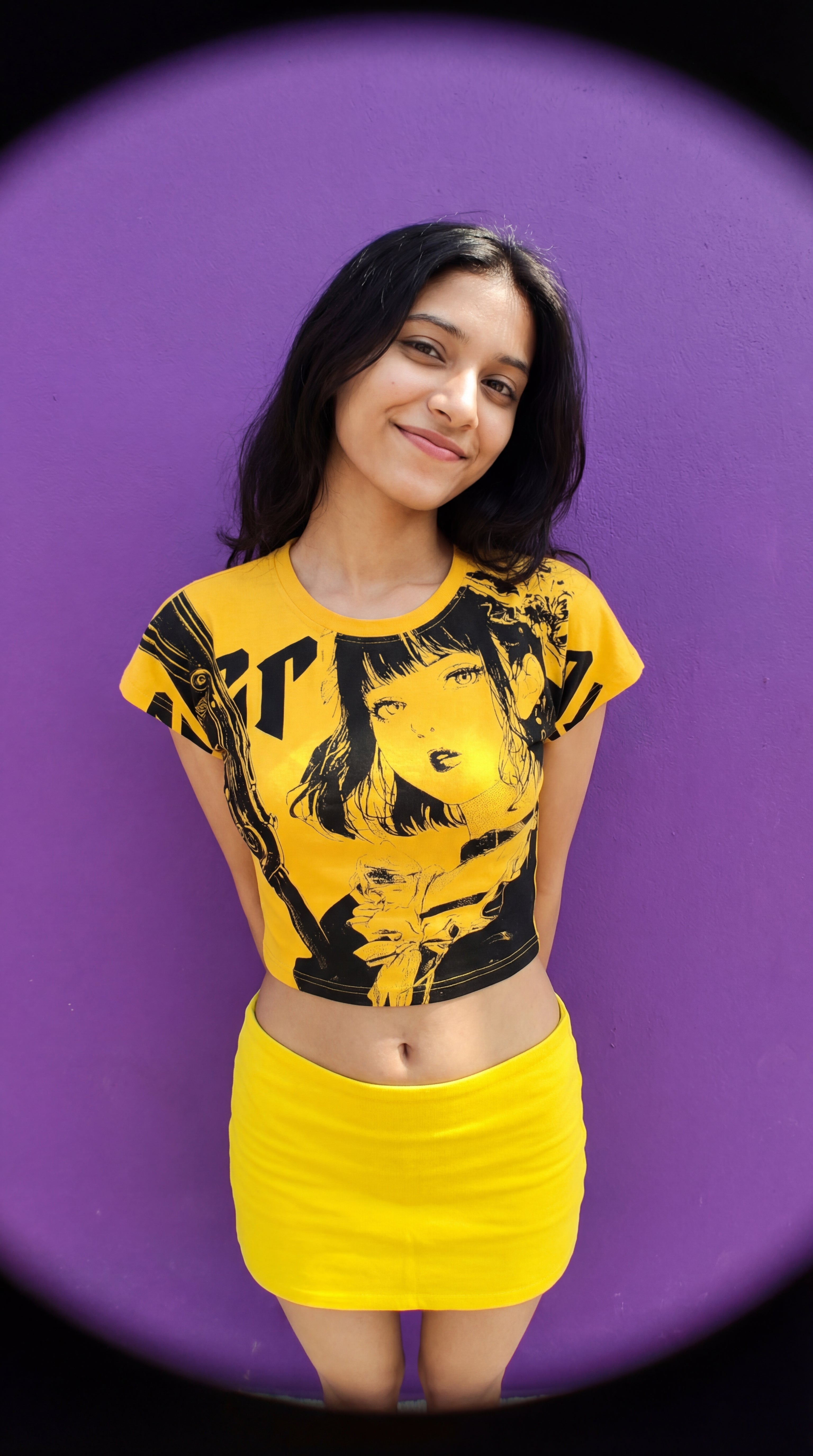 Yel-Gun Crop Top