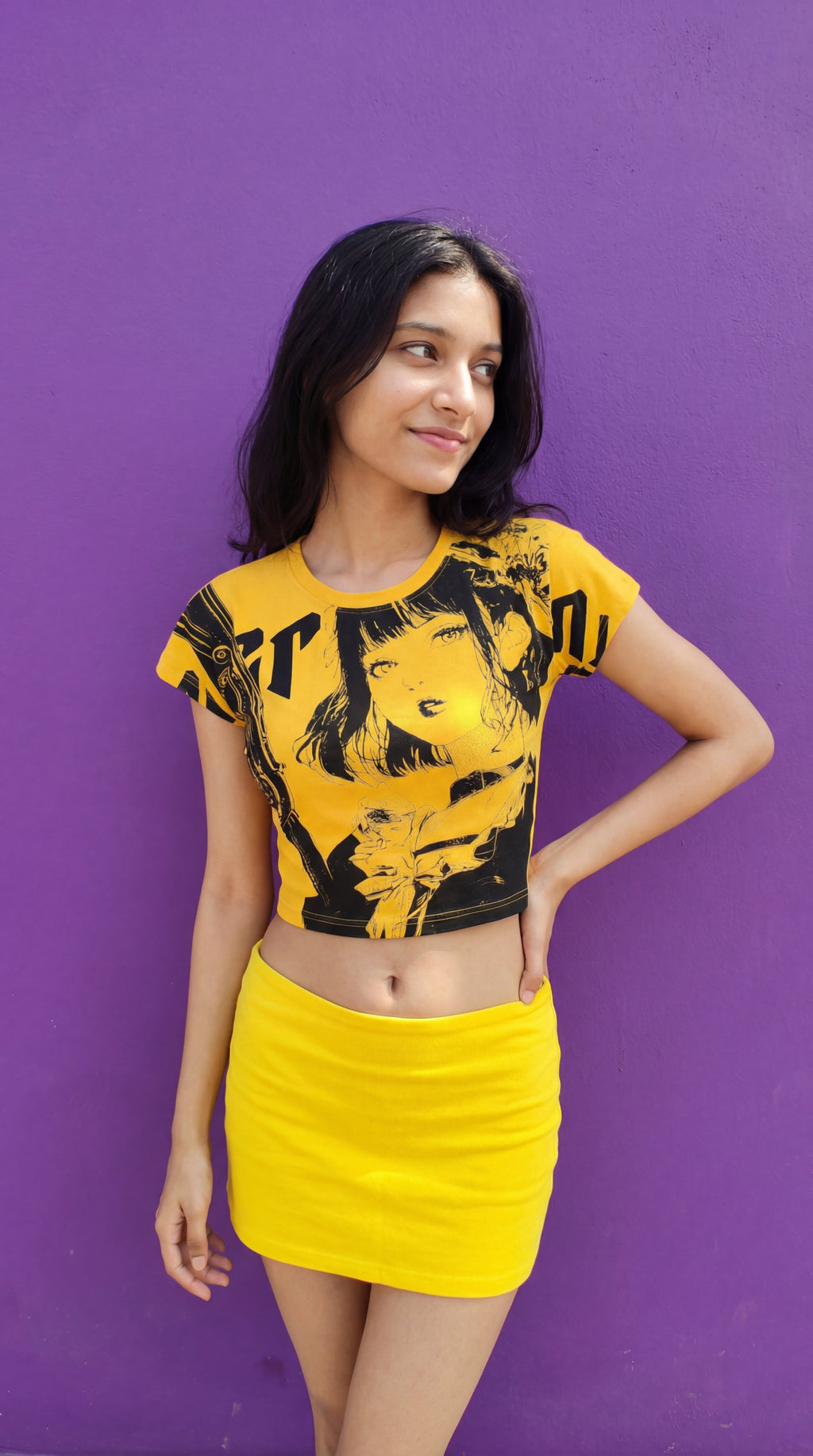 Yel-Gun Crop Top